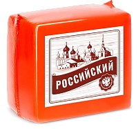 Сырный продукт молокосодержащий "Российский" куб